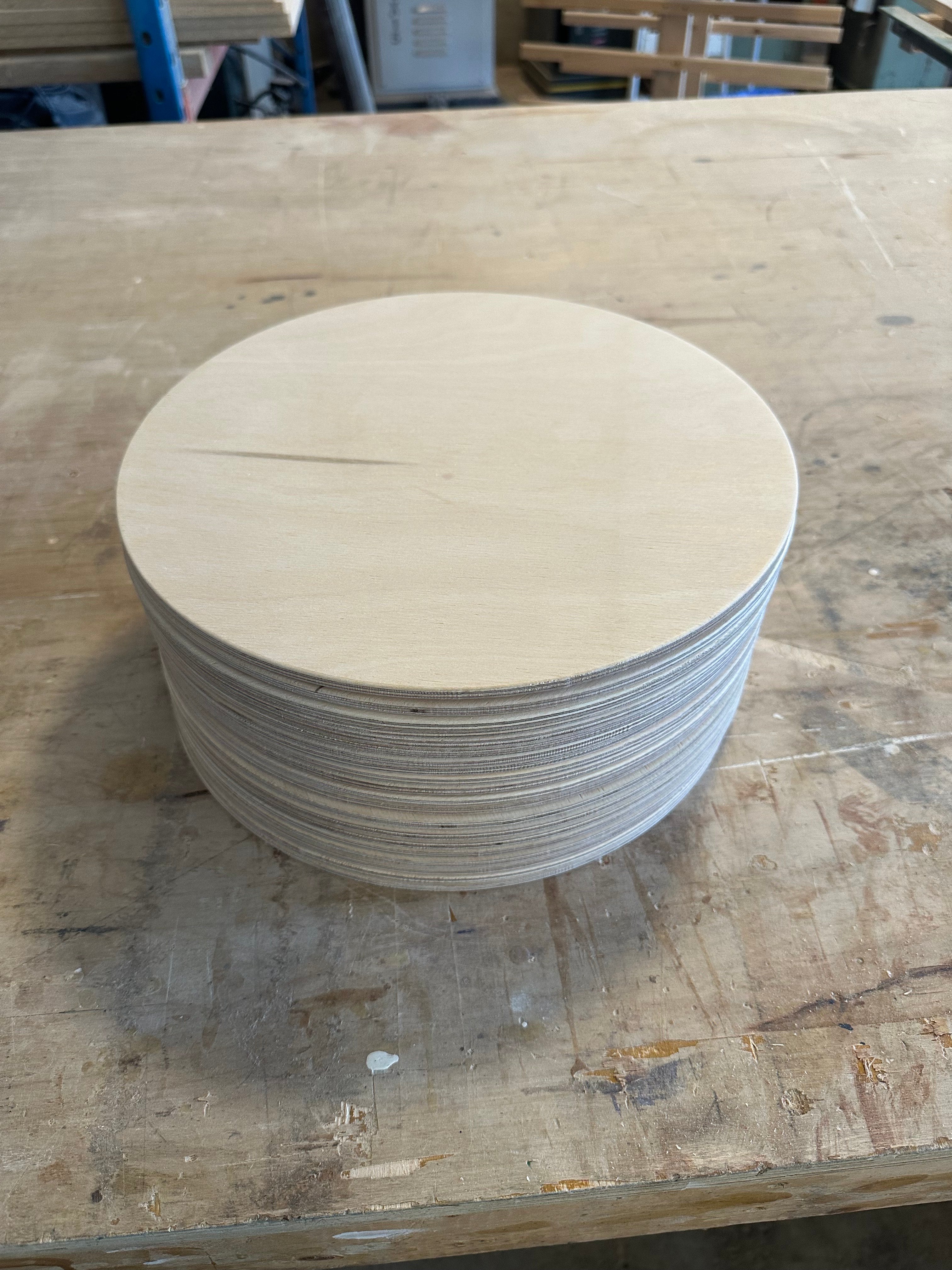 Baltic Birch Wooden Circles